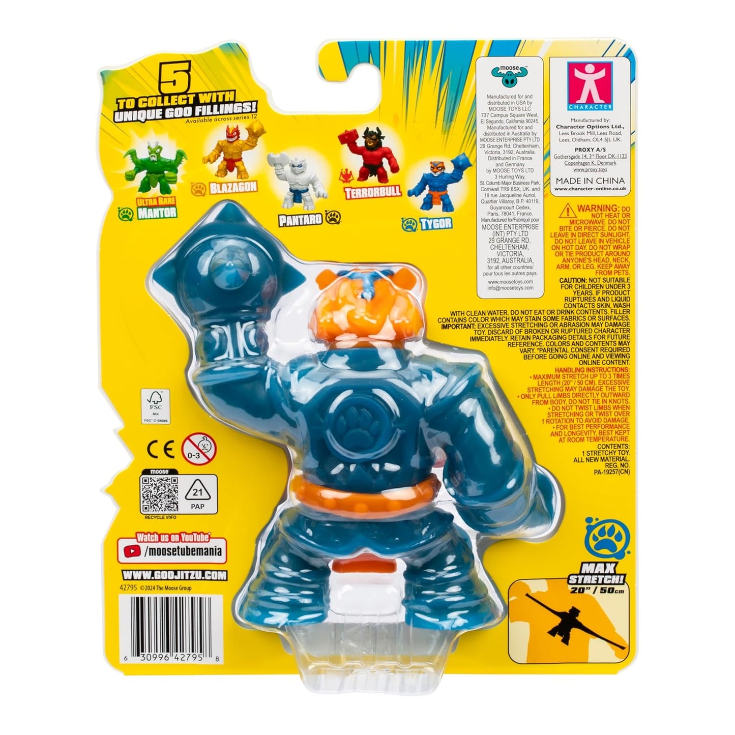 Heroes of Goo Jit Zu S12 Smash Strikers Hero Pk Tygor