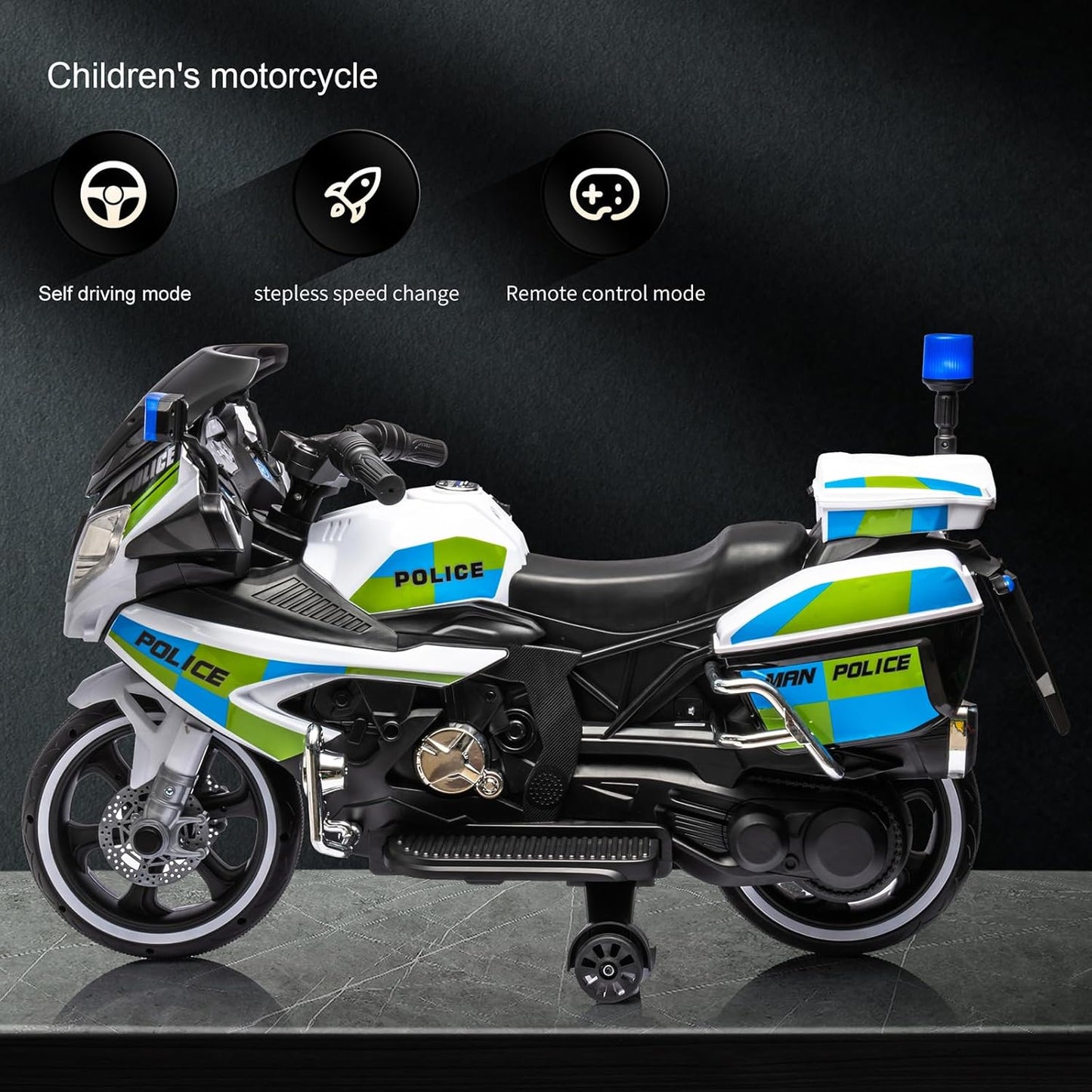 Electric Police Motorcycle