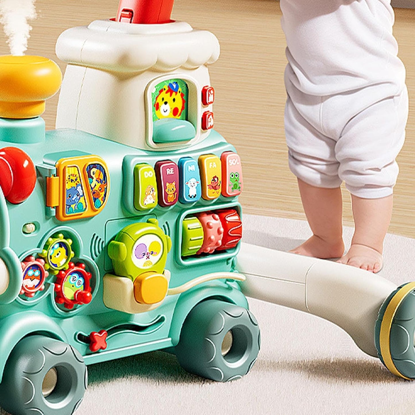 Steam Toddler Train 3-in-1 (Green)