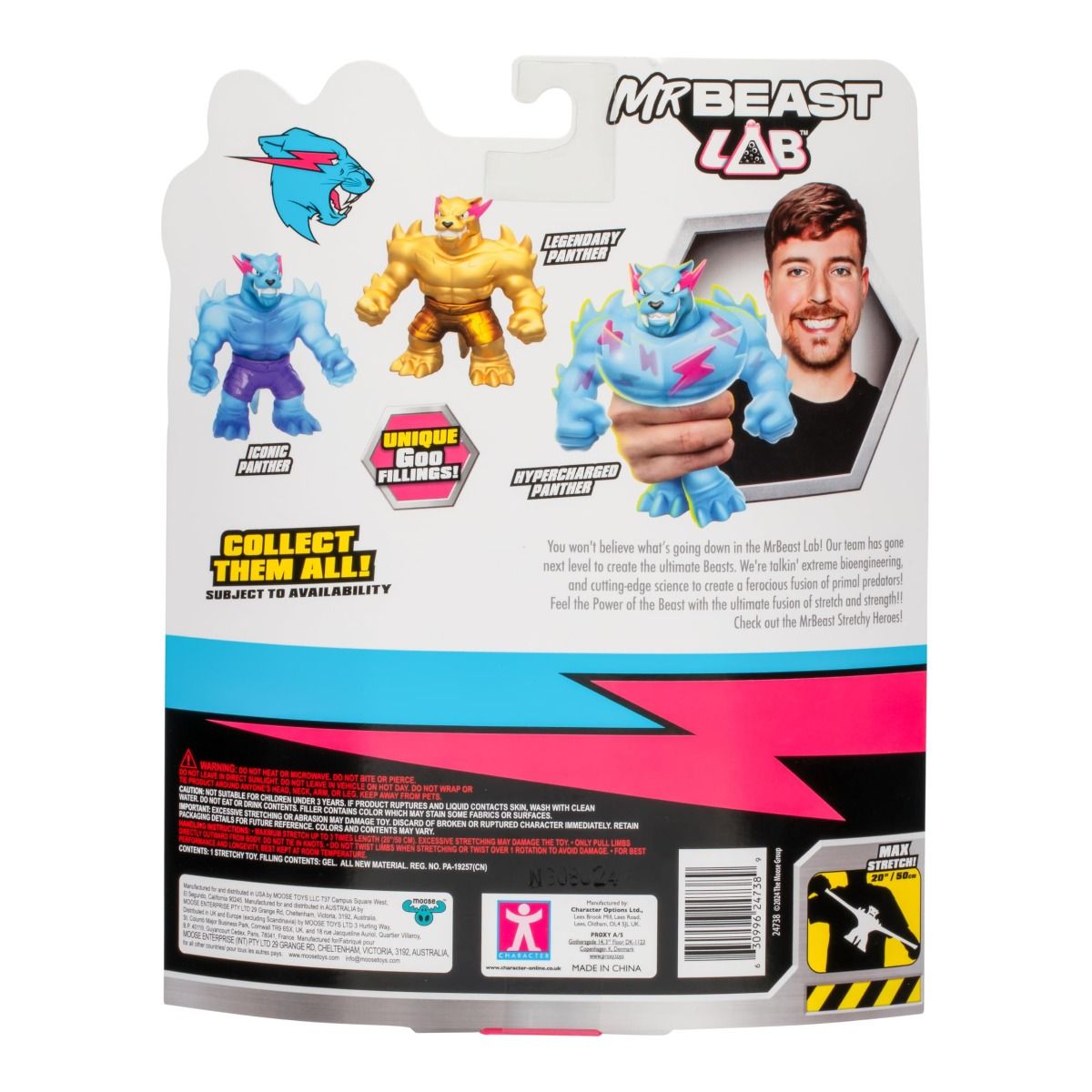Mrbeast Lab Stretch Hero Legendary Panther