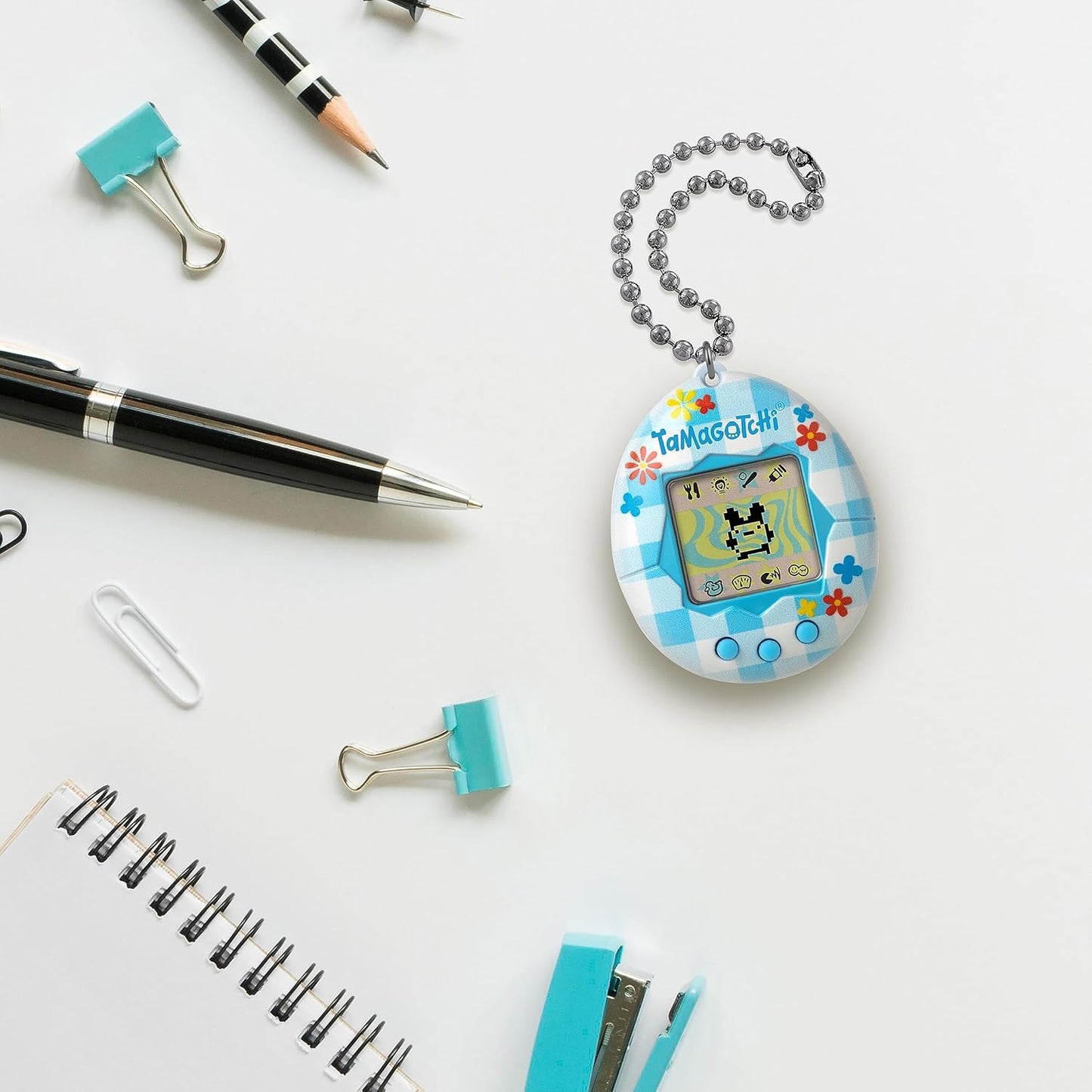 Tamagotchi - Original Flower Gingham Portable Game