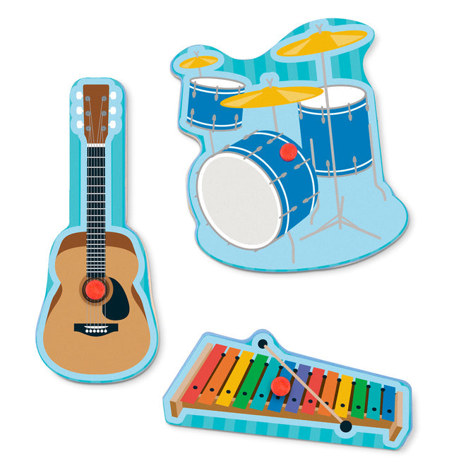 Melissa & Doug Musical Instruments Sound Puzzle