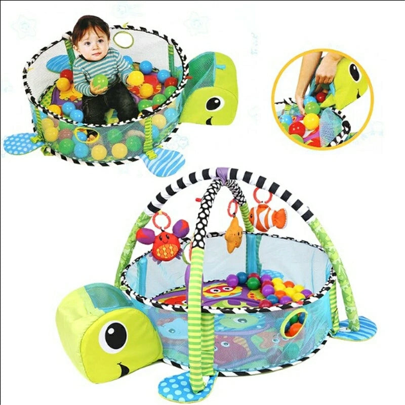 Turtles shaped Toys Baby Activity Gym & Ball