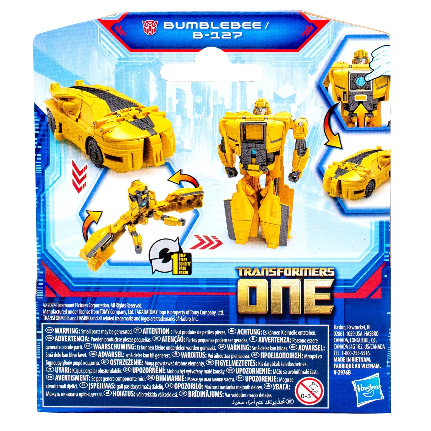 Transformers One Cog Changer Bumblebee