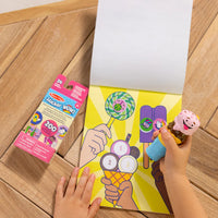 Melissa & Doug Sticker WOW! Ice Cream Bundle: Activity Pad & Sticker Stamper