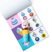 Melissa & Doug Sticker WOW! Ice Cream Bundle: Activity Pad & Sticker Stamper