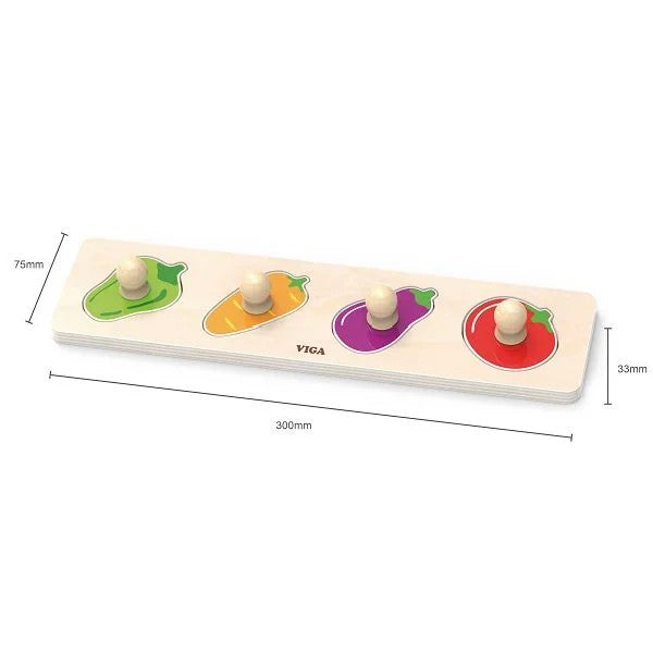 Viga Flat Puzzle - الخضار