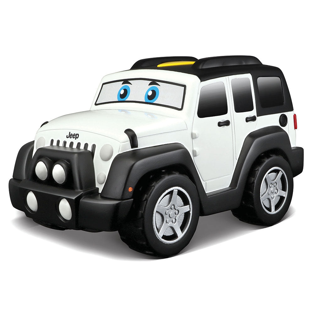 BB Junior Jeep Touch & Go Jeep Wrangler White