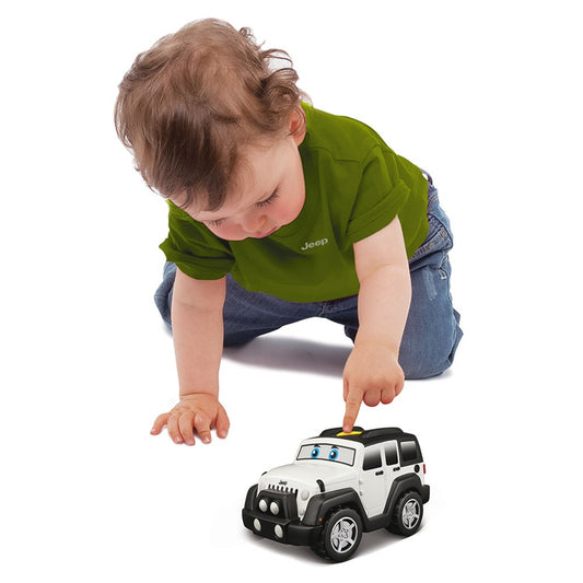 BB Junior Jeep Touch & Go Jeep Wrangler White