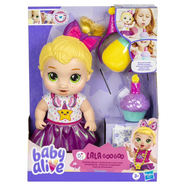 Baby Alive Birthday Bestie LaLa GooGoo Baby Doll