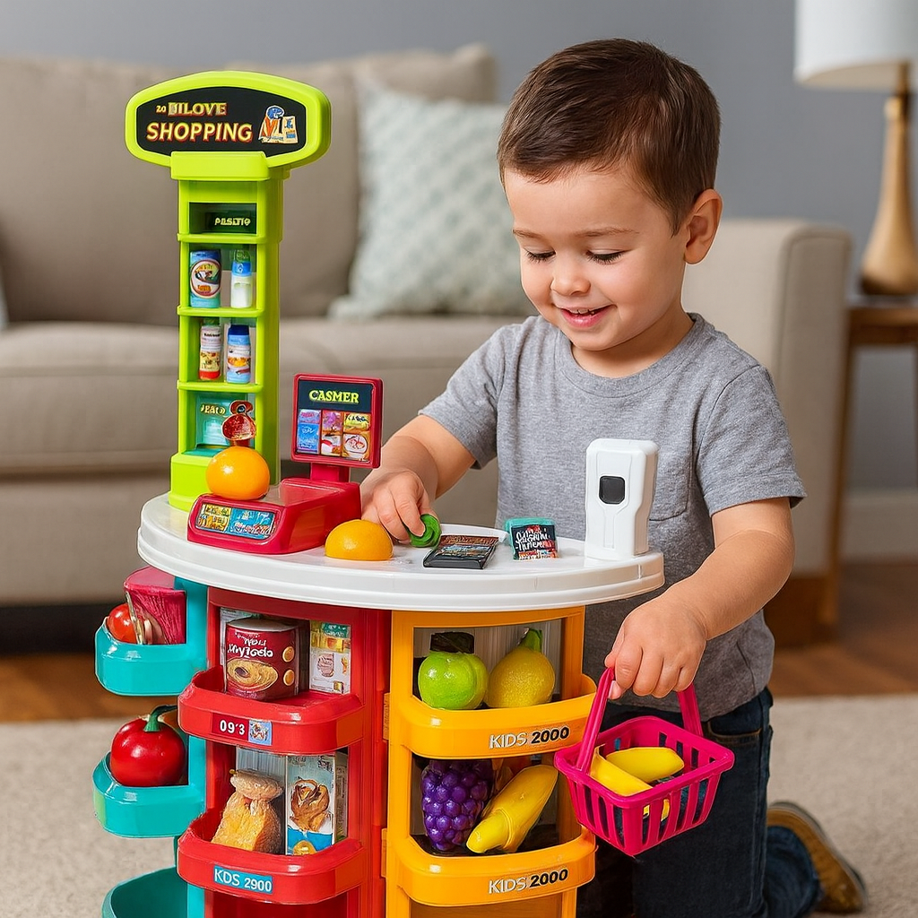Supermarket Round Table Playset