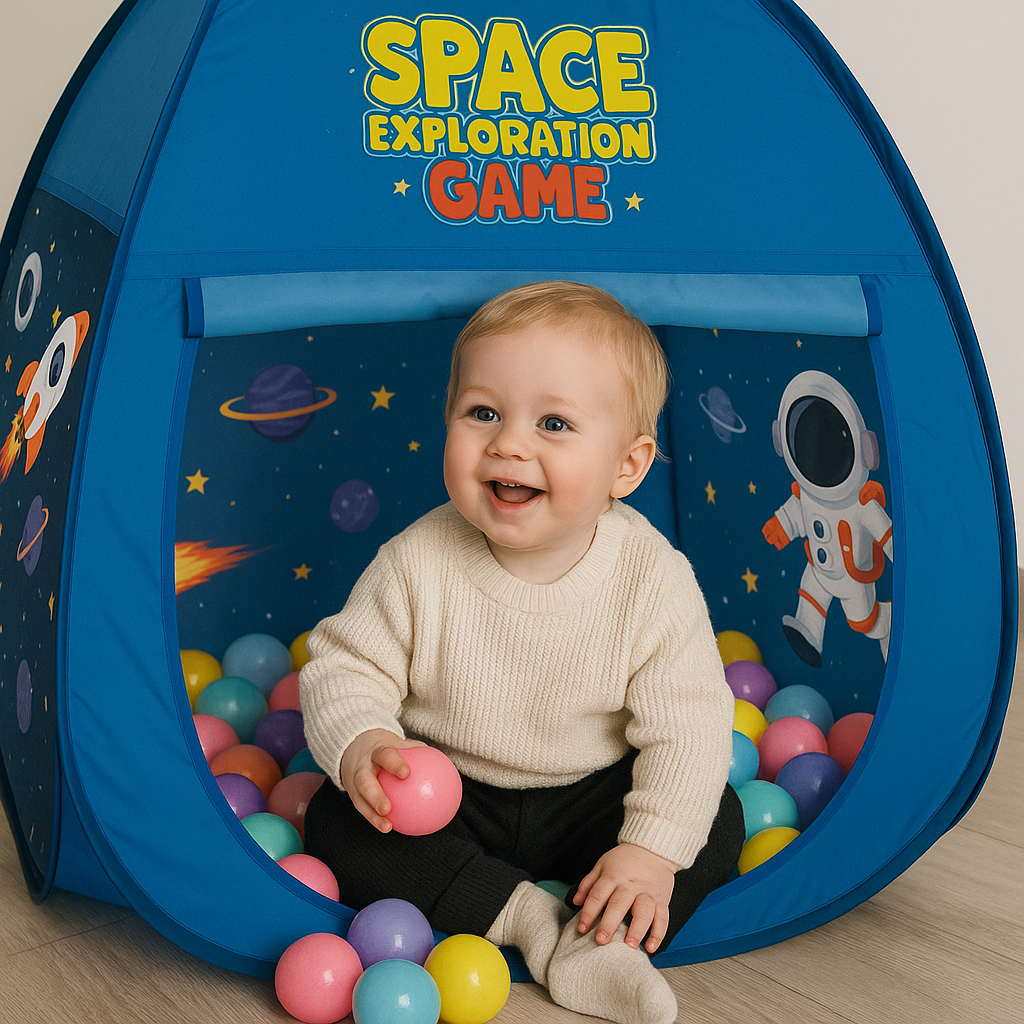 Children’s Space Tent with Ocean Balls