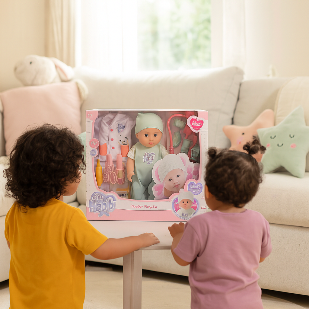 Baby Habibi Doll Doctor Play Set