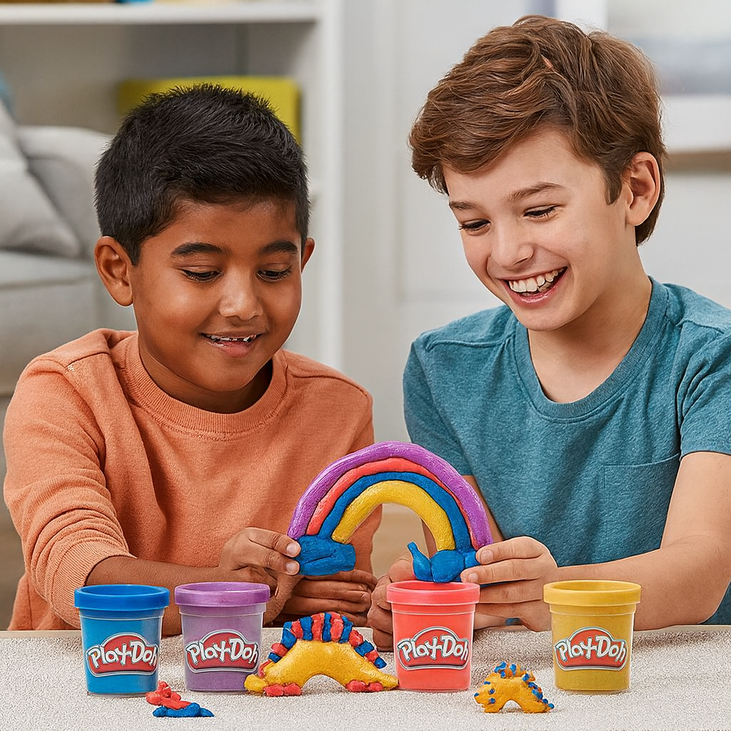 Play-Doh 4 Pack Shimmer Clay