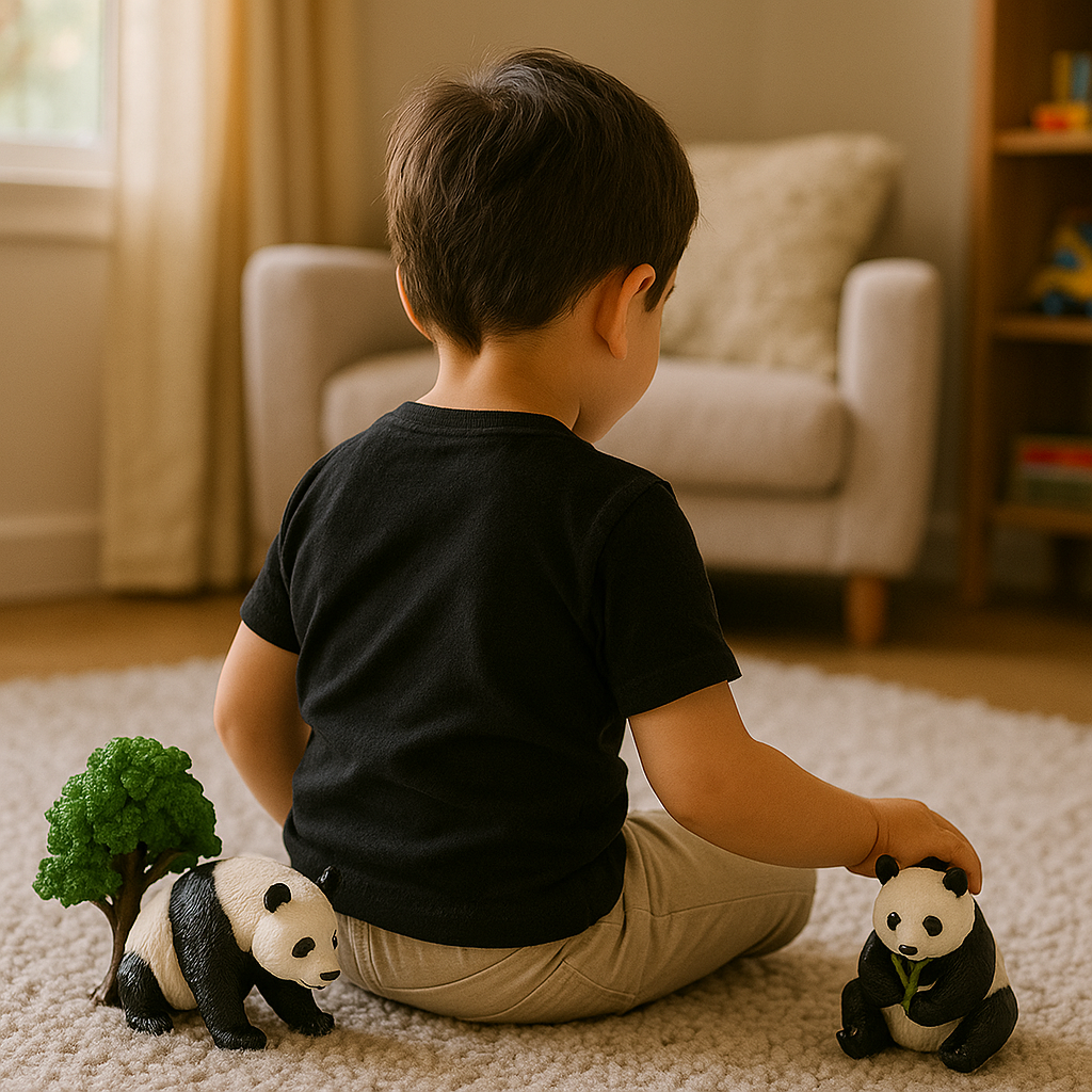 سلسلة نموذجية شخصية PANDA 3PCS