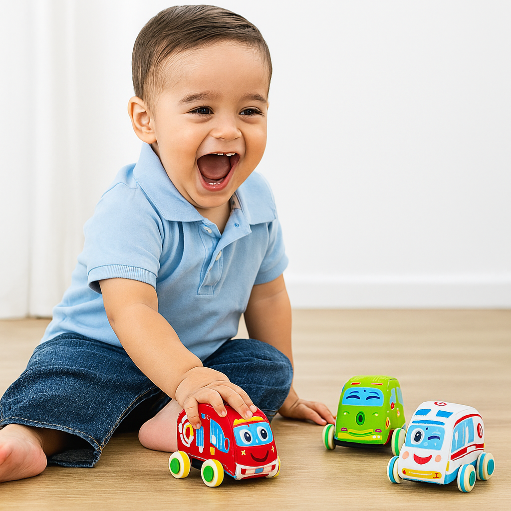 Play & Learn Infant Soft Vehicle