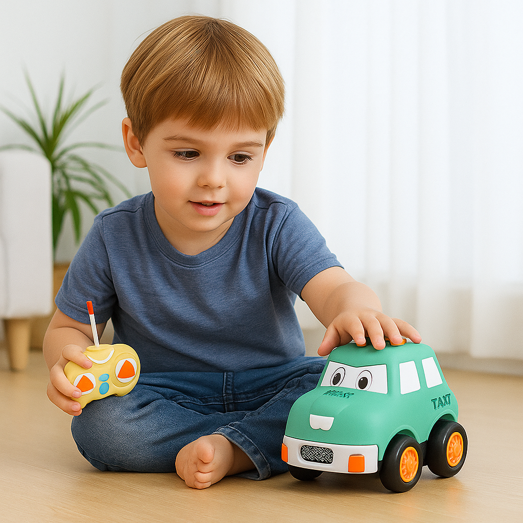 RC 2-Way Cartoon Taxi Car