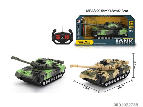 Radio controlled tank