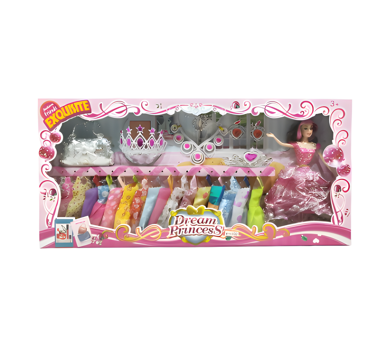 Dream Princess Doll Set With Accessories.