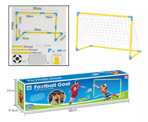 Football Set for Backyard Fun Summer Play