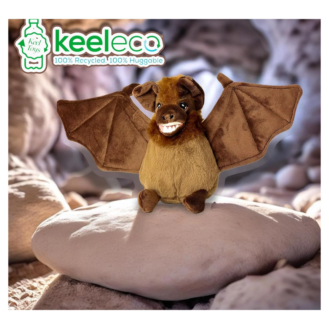 Keeleco Bat Plush Toy 15cm
