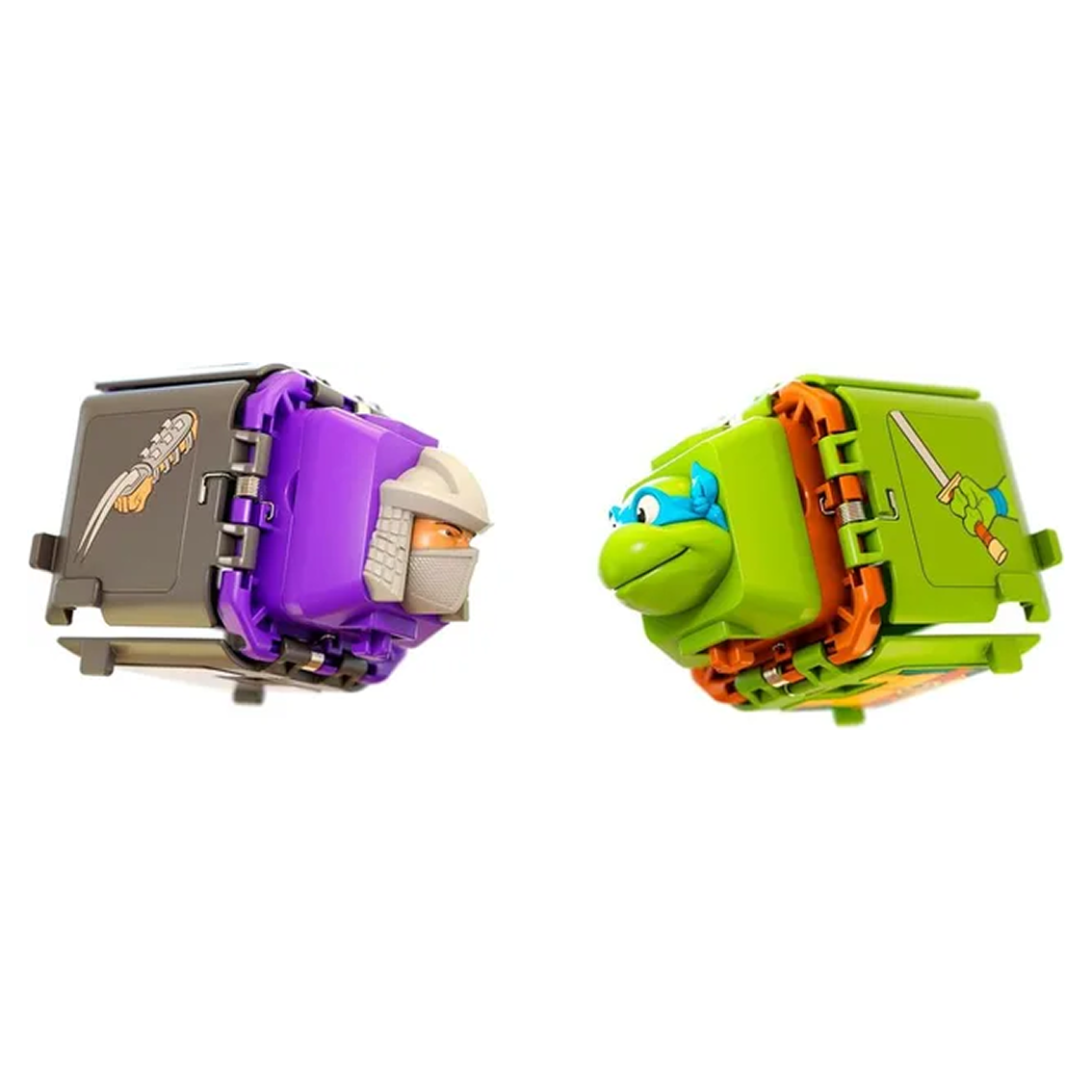 Eolo - Ninja Turtles Battle Cubes - Leonardo vs Shreder