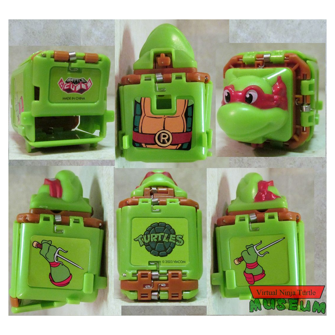 Eolo - Ninja Turtles Battle Cubes - Raphaelo vs Kraang