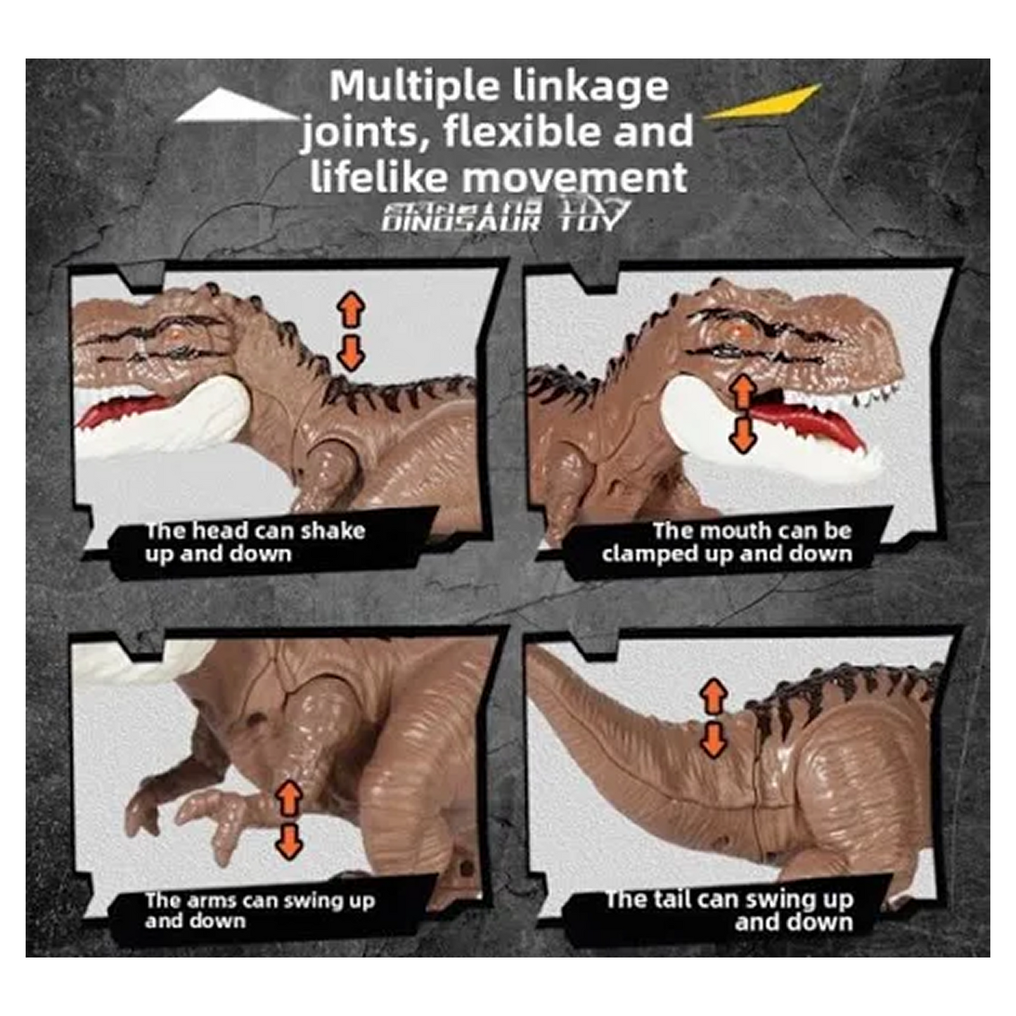 SAM Toys Press-Play Simulation Tyrannosaurus rex