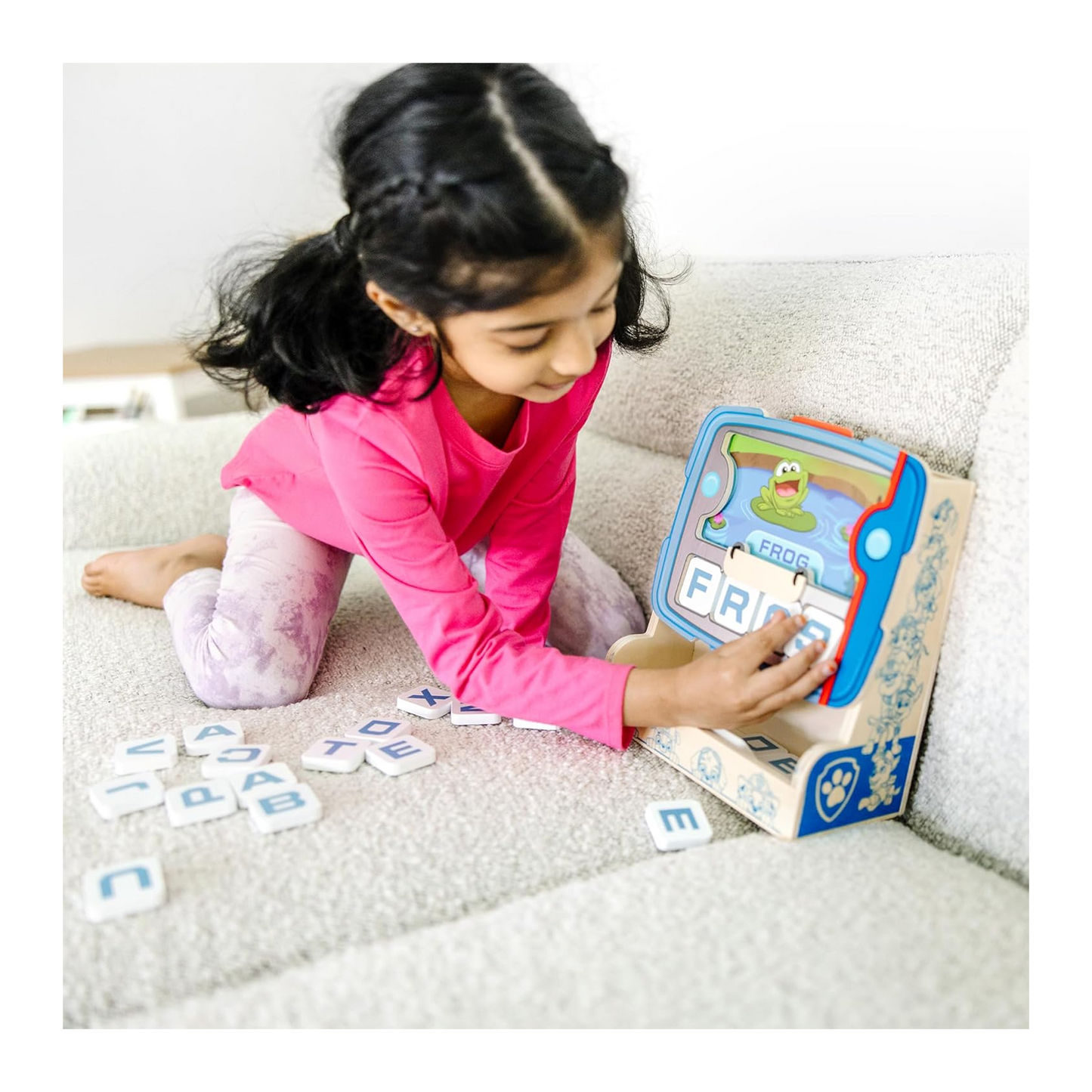 Classic Toys-Melissa & Doug PAW Patrol 2 See & Spell Pup Pad