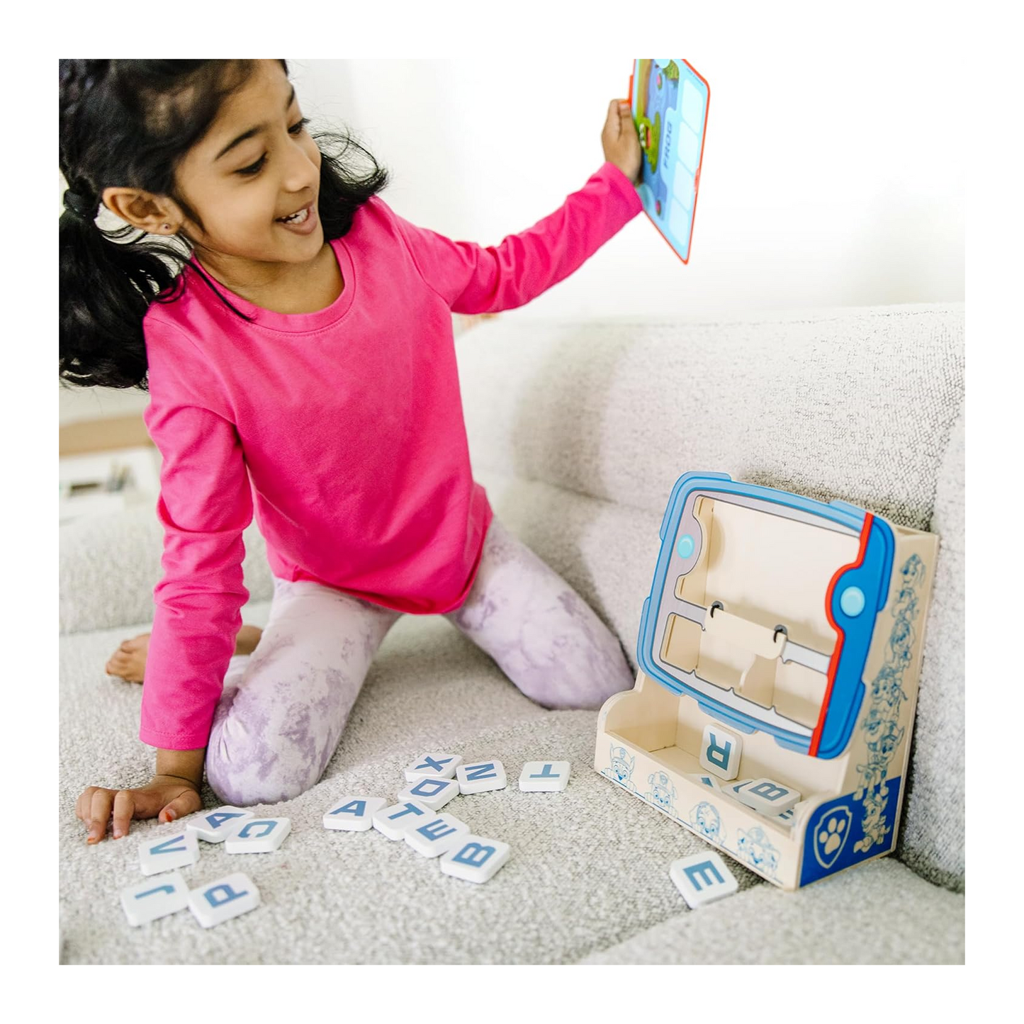 Classic Toys-Melissa & Doug PAW Patrol 2 See & Spell Pup Pad