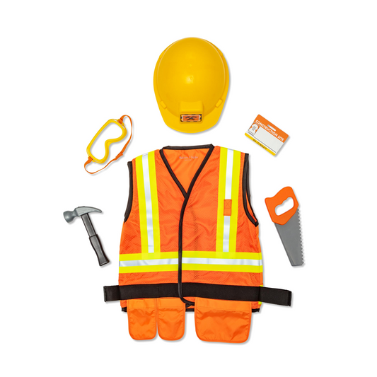 Melissa and Doug Construction Worker Role Play Set