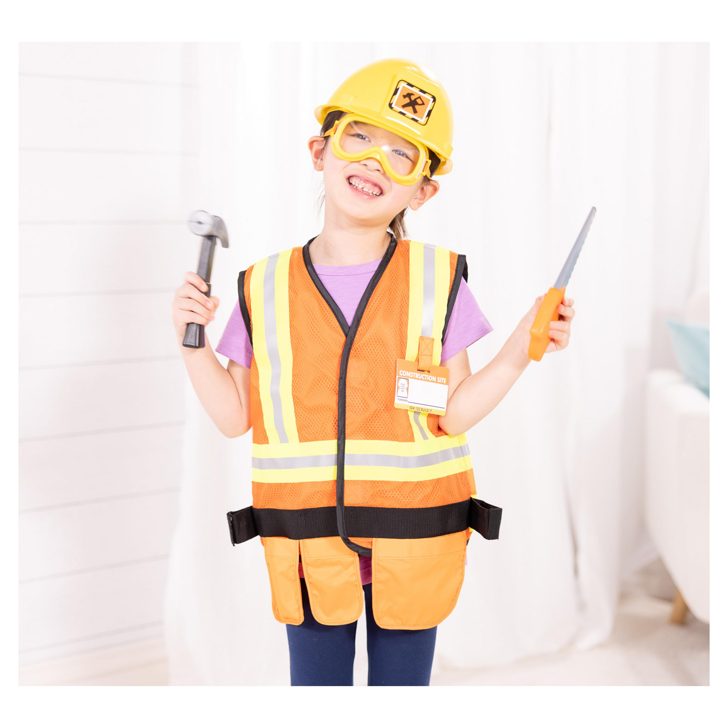 Melissa and Doug Construction Worker Role Play Set