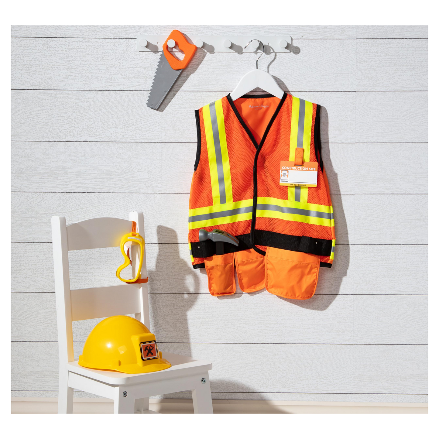 Melissa and Doug Construction Worker Role Play Set