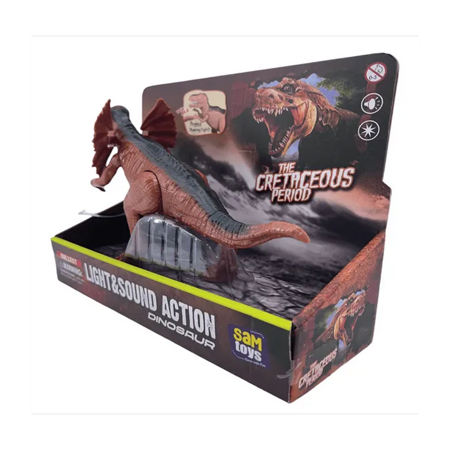 Sam Toys - Press & Play Simulation Dilophosaurus