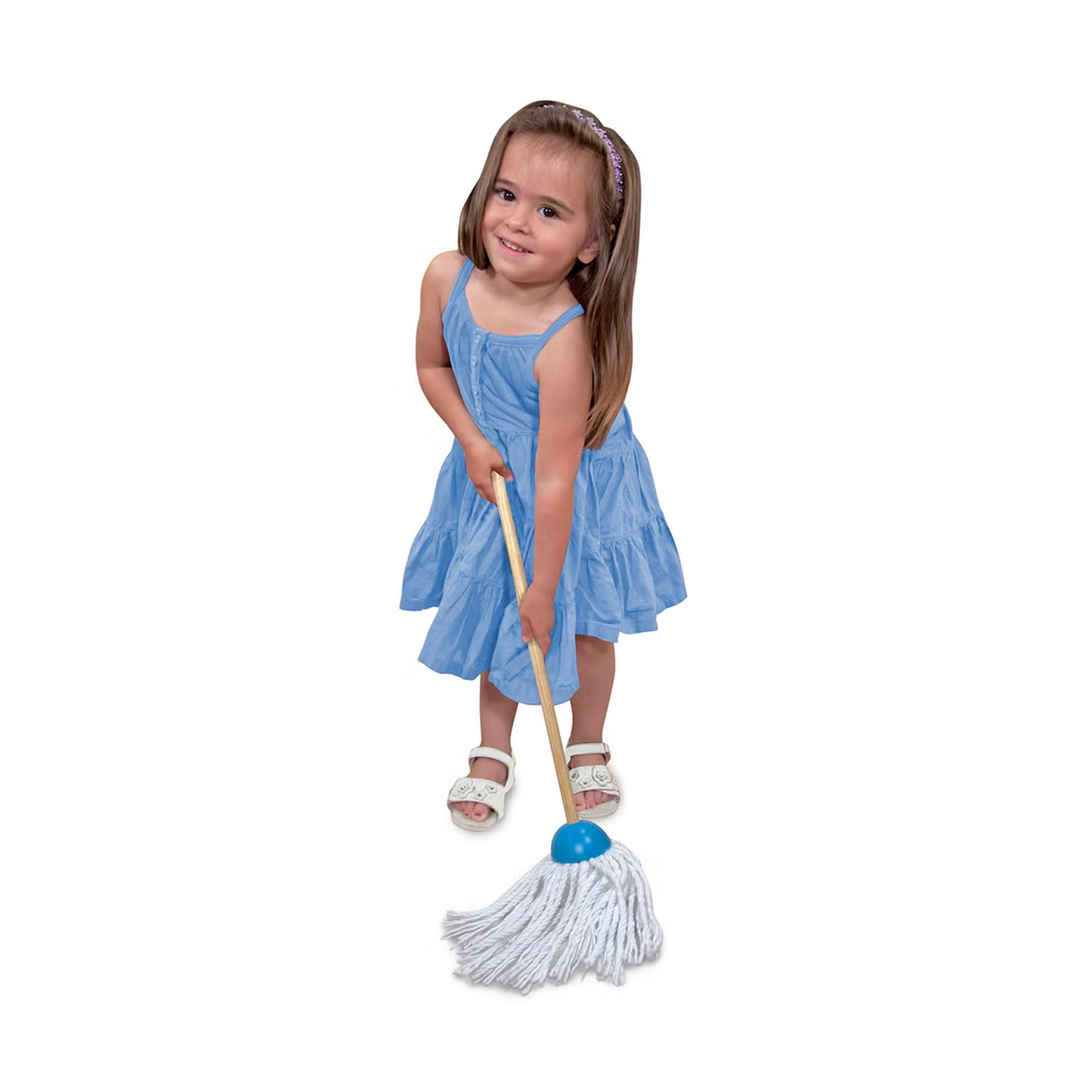 Melissa & Doug Let’s Play House – Dust, Sweep & Mop Pretend Cleaning Play Set
