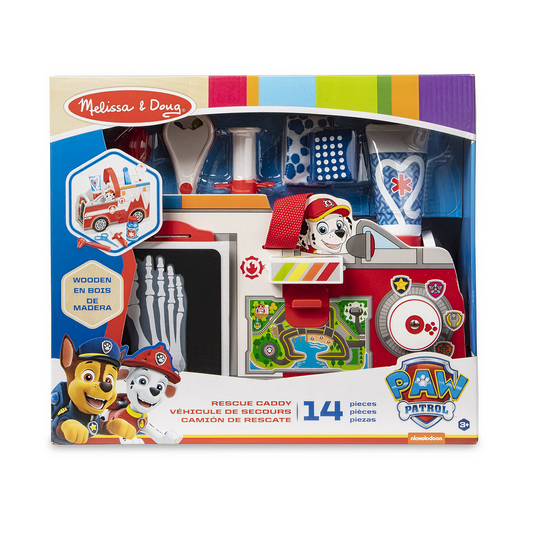 Melissa & Doug PAW Patrol Marshall's Wooden Rescue EMT Caddy