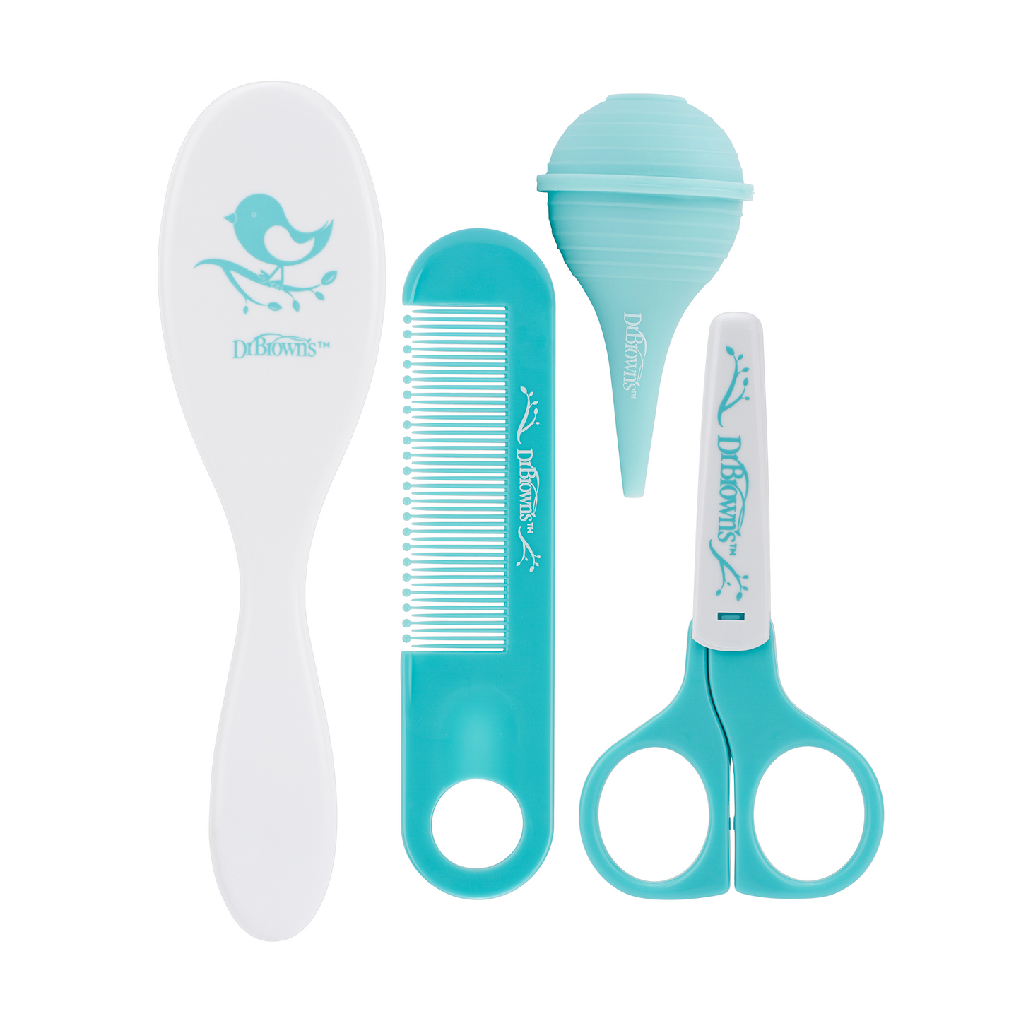 Dr.Brown's Baby Care Kit (Brush, Comb, Nasal Aspirator, Nail Scissors)