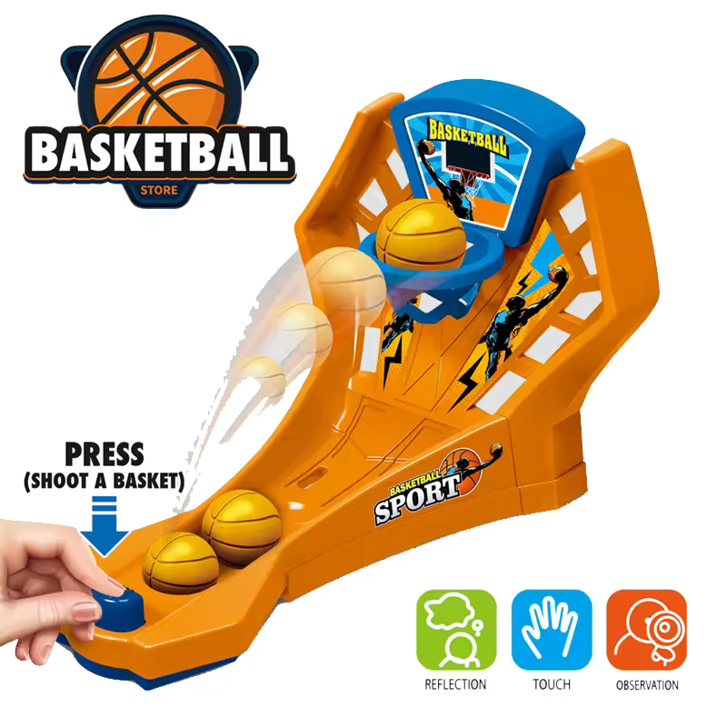 Desktop Basketball Bouncing Ball Game.