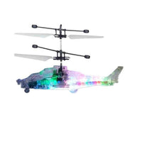 Transparent Helicopter Toy LED Light