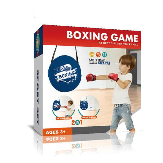 Throwing target for boxing 2 in 1