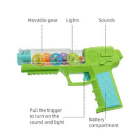 Children's target projection gun.