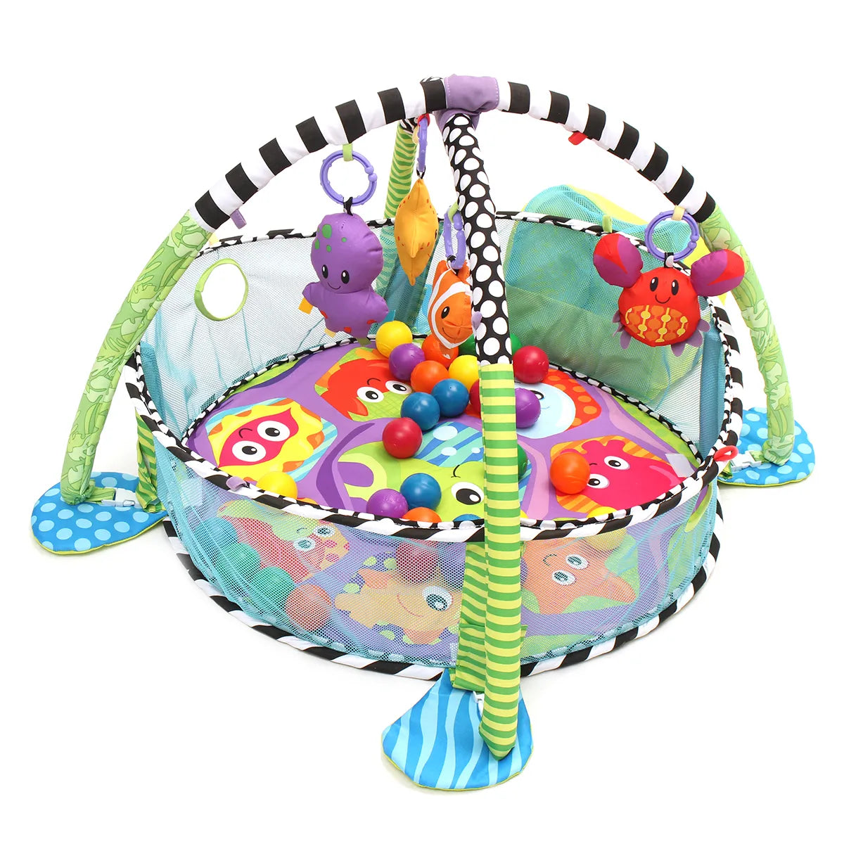 Turtles shaped Toys Baby Activity Gym & Ball