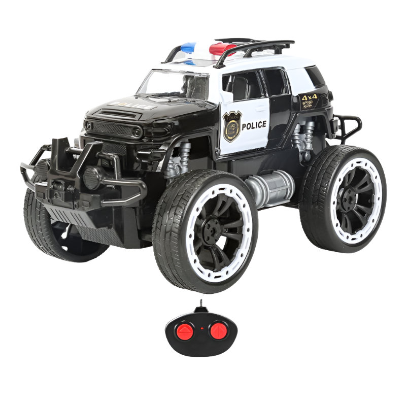 RC Cars Four Way Remote Control Off Road Police Car