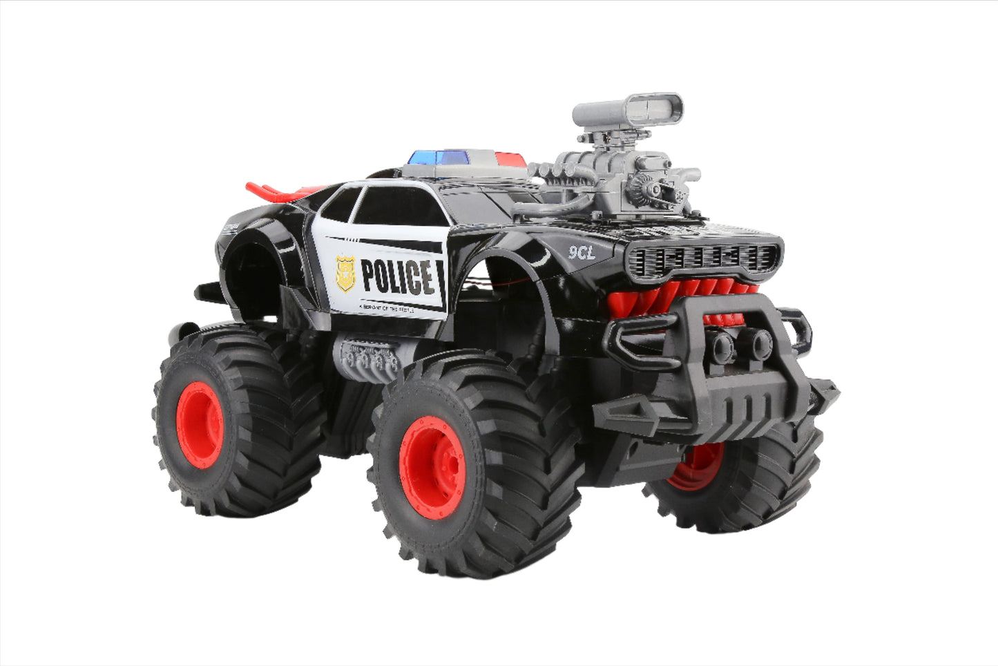 R/C Big Wheel Shaking Police Vehicle