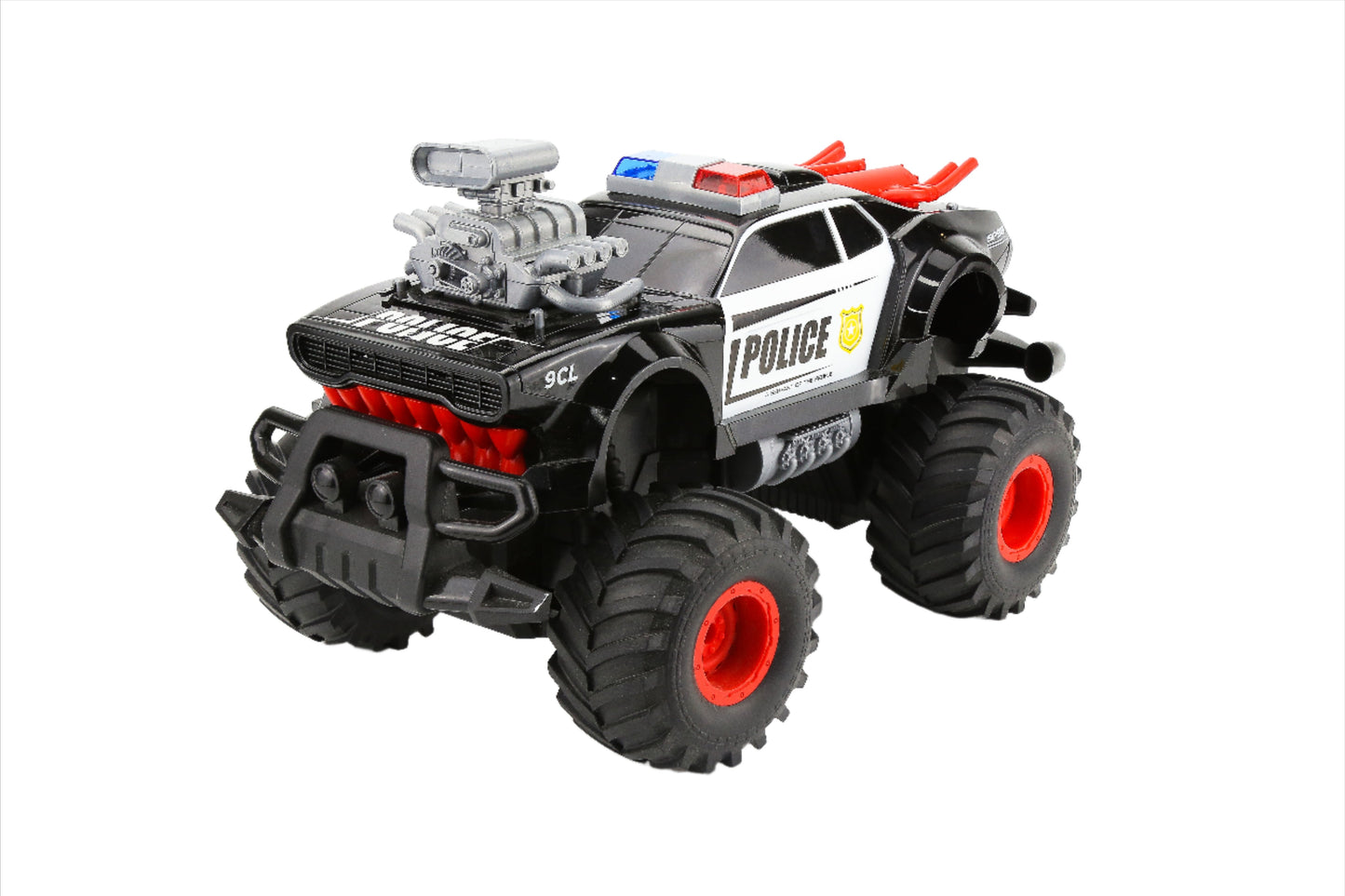 R/C Big Wheel Shaking Police Vehicle