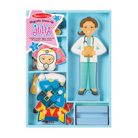 Melissa & Doug Julia Magnetic Dress-Up set