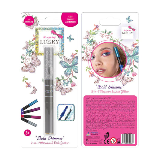 Lukky 2-In-1 Mascara & Glitter