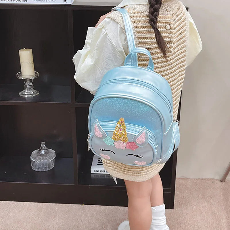 Unicorn themed backpack