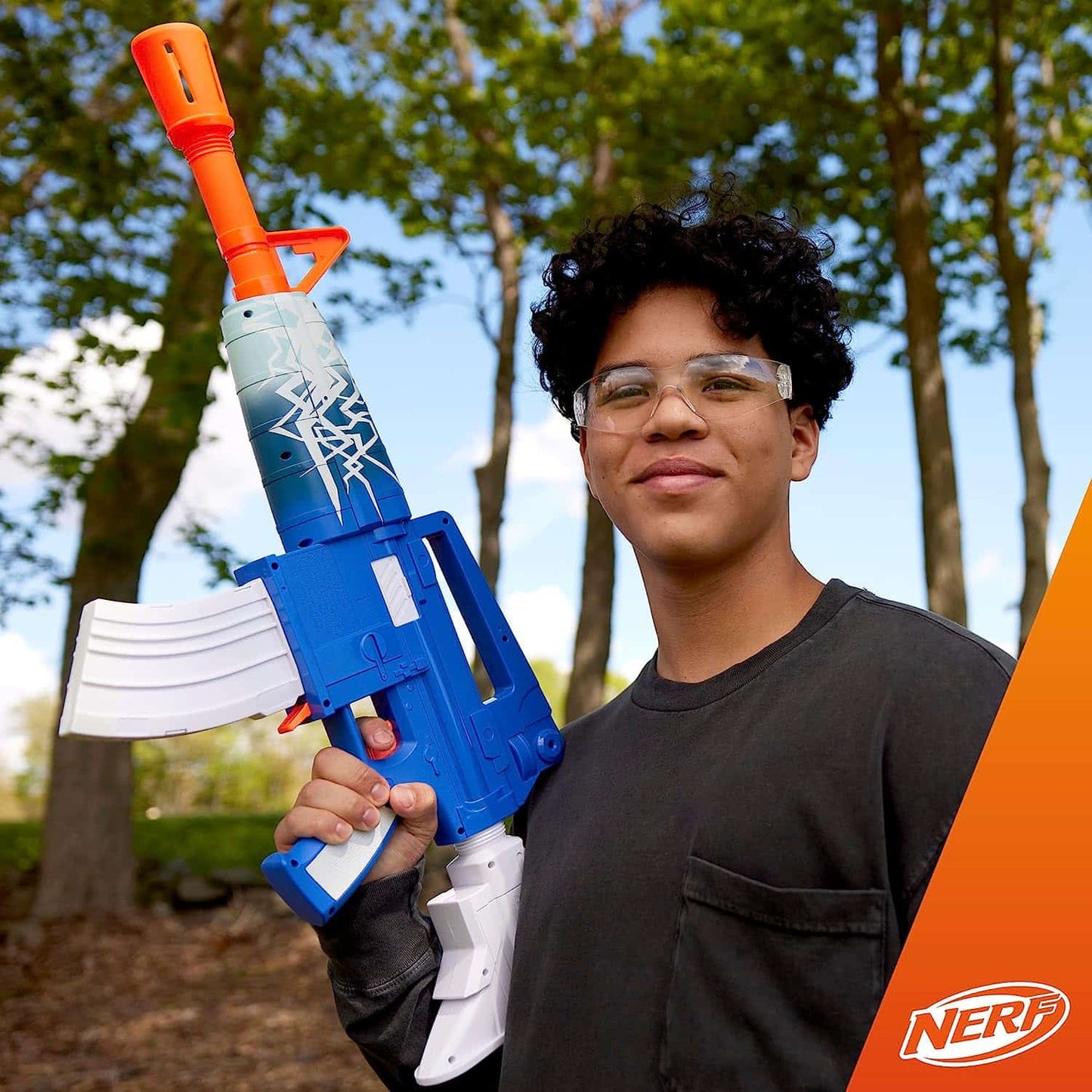 Nerf Fortnite Blue Shock Blaster