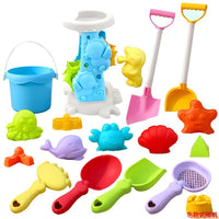 19-piece beach toy set